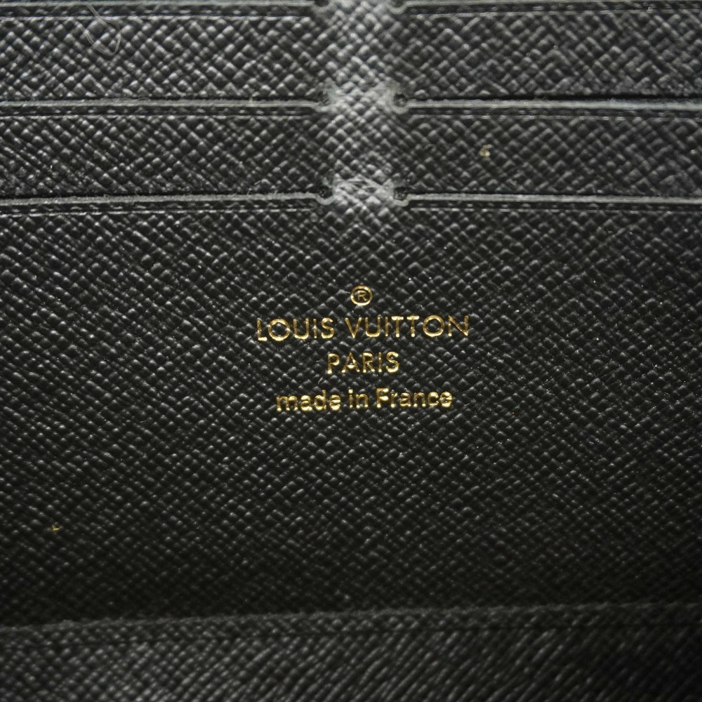 Louis Vuitton Retiro Noir Zippy Monogram Brown Wallet Black Black Brown - Picture 4 of 13